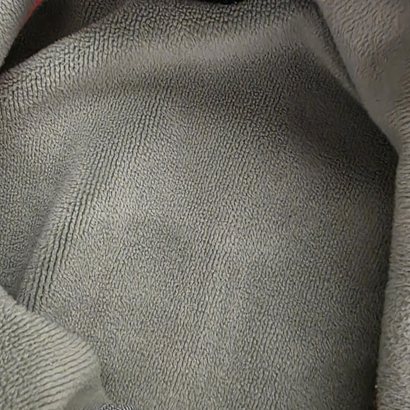 The North Face Softshell Full-Zip Jacket Gray/Green Medium - Picture 11 of 11